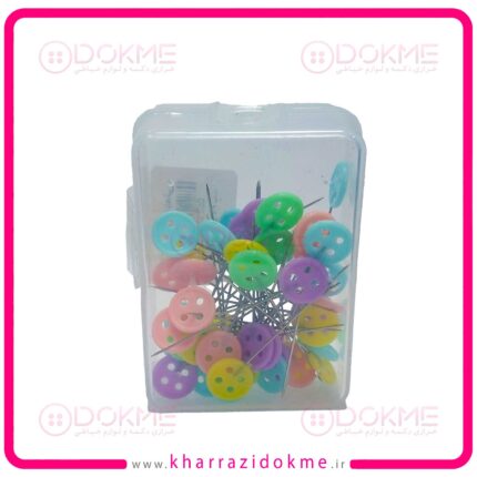 سوزن ته گرد مدل دکمه بسته 50عددی