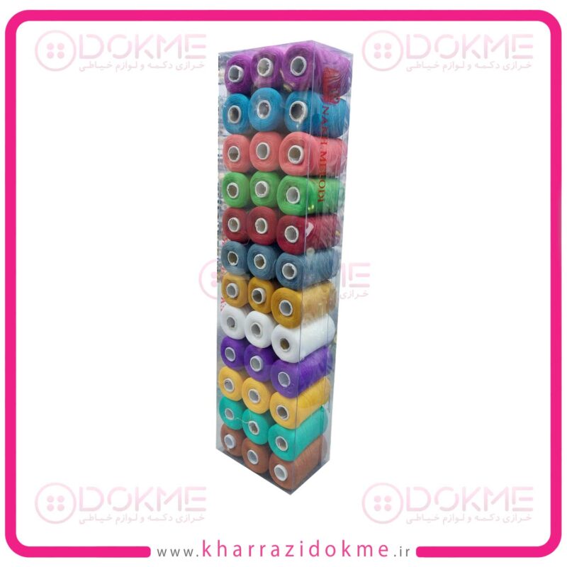 پک نخ سردوز (تراویرا) 12 رنگ متوسط