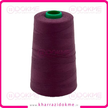 دوک نخ خیاطی رنگ یاسی تیره کد 141
