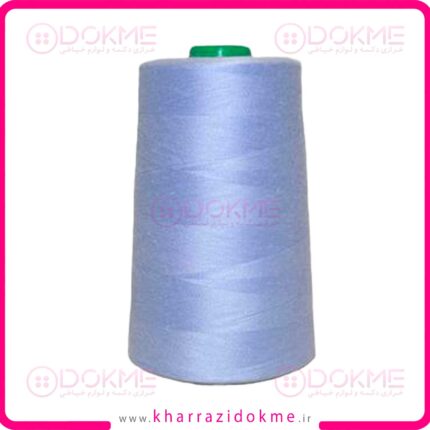 دوک نخ خیاطی رنگ آبی آسمانی کد 208