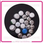 پولک دکمه سایز 20 زیر فلز (بسته 15 عددی)