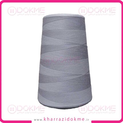 دوک نخ خیاطی رنگ طوسی روشن کد 303