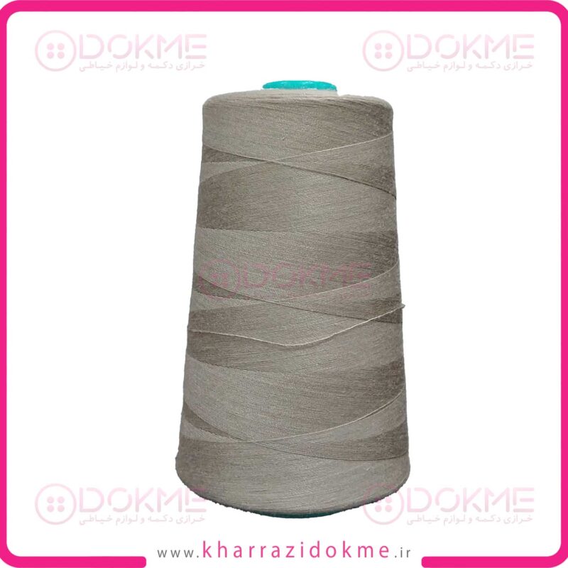 دوک نخ خیاطی رنگ خاکی کد 355