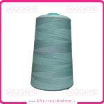 دوک نخ خیاطی رنگ آبی فیروزه ای کد 502