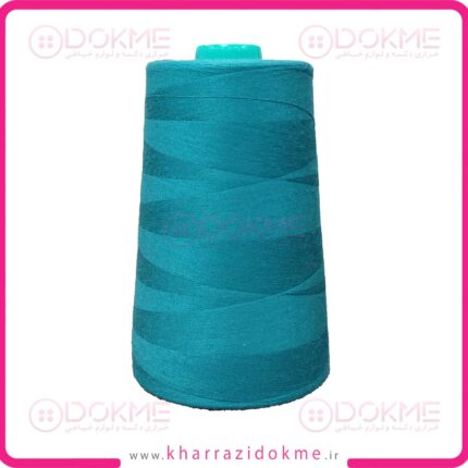 دوک نخ خیاطی رنگ سبز آبی کد 519